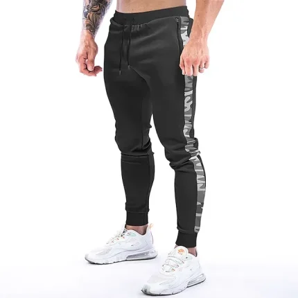 Men's Sweatpants Joggers Plain Comfort Breathable Outdoor Daily Going out 100% Cotton Fashion Casual Black Light Grey